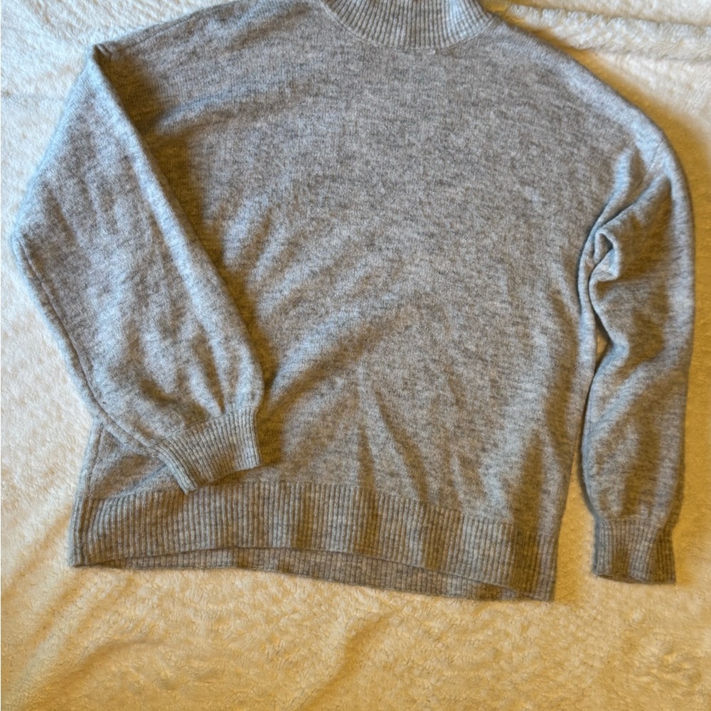 Marled Tan Knit Sweater